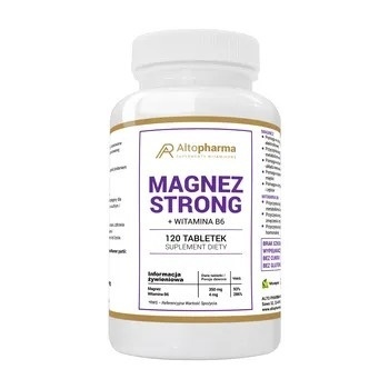 Altopharma Magnez Strong + Witamina B6 120 tabletek wege