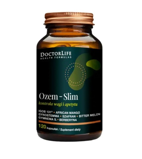 Doctor Life Ozem - Slim 120 kapsułek Doctor Life Ozem - Slim 120 kapsułek