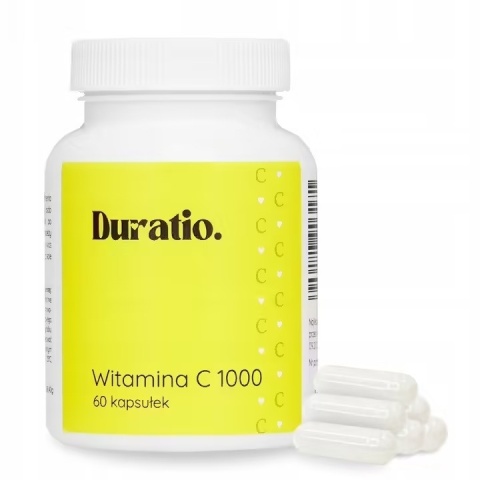 Duratio Witamina C 1000 mg 60 kapsułek Duratio Witamina C 1000 mg 60 kapsułek