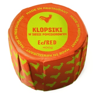 EdRED Klopsy Drobiowe W Sosie Pomidorowym 400 g