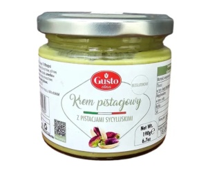 Gusto Etna Krem pistacjowy sycylijski 35% 190 g