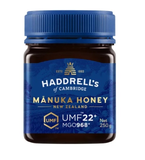 Haddrell's Miód Manuka UMF22+ MGO968+ 250 g Haddrell's Miód Manuka UMF22+ MGO968+ 250 g
