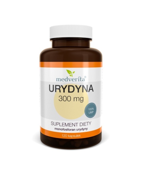Medverita Urydyna 300 mg 120 kapsułek Medverita Urydyna 300 mg 120 kapsułek