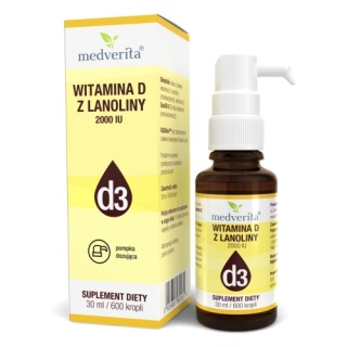 Medverita Witamina D3 2000 IU 30 ml