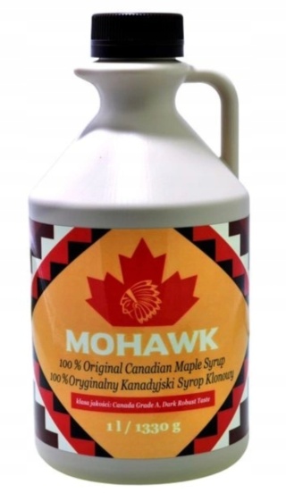 Mohawk Syrop klonowy Grade A 1000 ml 1,33 kg