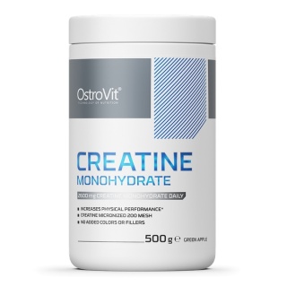 OstroVit Kreatyna Monohydrat 500g o smaku jabłkowym