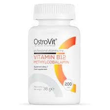 OstroVit Witamina B12 Metylokobalamina 200 tabletek OstroVit Witamina B12 Metylokobalamina 200 tabletek