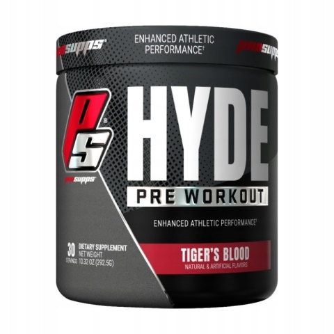 Pro Supps Hyde Pre Workout Tiger's Blood 292 g Pro Supps Hyde Pre Workout Tiger's Blood 292 g