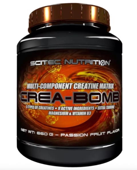 Scitec Nutrition Creabomb kreatyna 660 g o smaku marakuja Scitec Nutrition Creabomb kreatyna 660 g o smaku marakuja