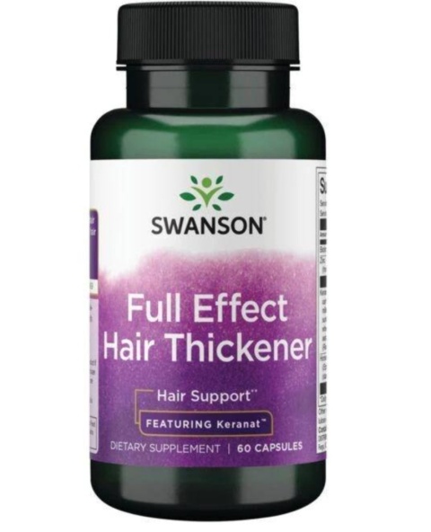 Swanson Full Effect Hair Thickener 60 kapsułek Swanson Full Effect Hair Thickener 60 kapsułek