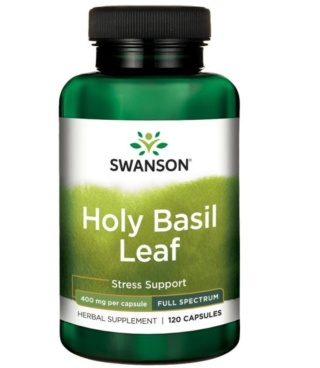 Swanson Full Spectrum Holy Basil 400 mg 120 kapsułek
