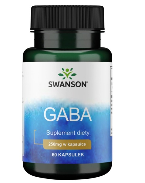Swanson GABA 250 mg 60 kapsułek