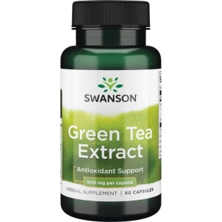 Swanson Green Tea Extract 500 mg 60 kapsułek