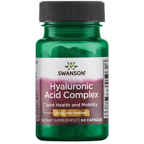 Swanson Hyaluronic Acid Complex 60 kapsułek Swanson Hyaluronic Acid Complex 60 kapsułek