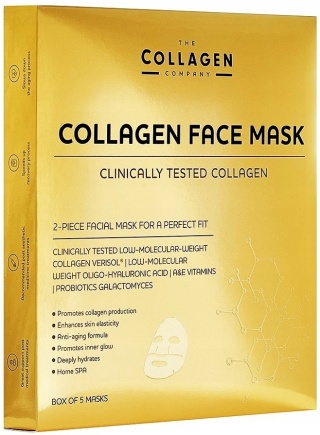 The Collagen Company Maski kolagenowe do twarzy 5 sztuk
