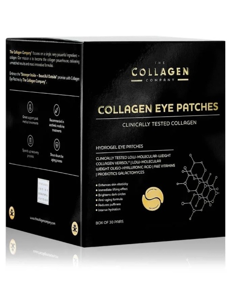 The Collagen Company Płatki kolagenowe pod oczy 30 par The Collagen Company Płatki kolagenowe pod oczy 30 par