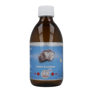 Vitacolloids Niejonowe Nano Srebro Koloidalne STRONG AG 50 ppm 300 ml