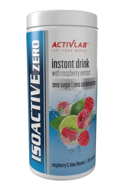 ActivLab Isoactive Zero o smaku malina-limonka 225 g ActivLab Isoactive Zero o smaku malina-limonka 225 g