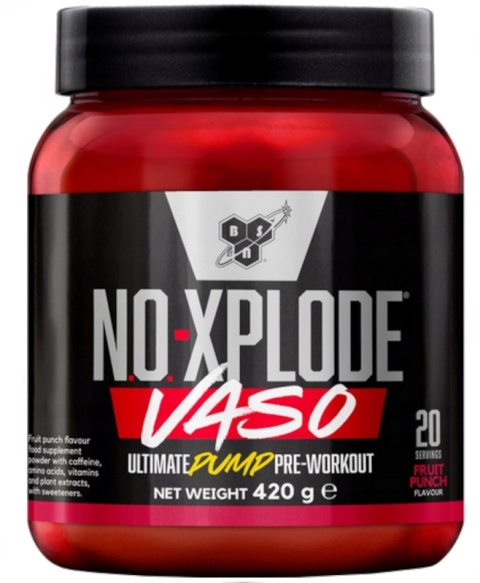 BSN No-Xplode Vaso Fruit Punch 420g BSN No-Xplode Vaso Fruit Punch 420g