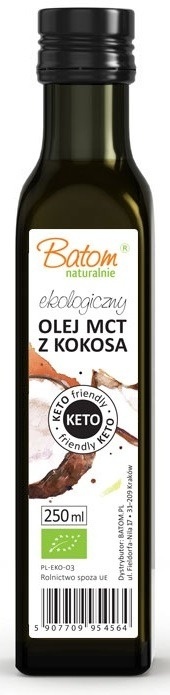 Batom Olej Kokosowy MCT KETO BIO 250 ml Batom Olej Kokosowy MCT KETO BIO 250 ml