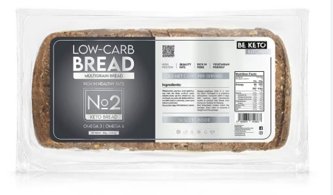 BeKeto Keto Chleb wieloziarnisty 360g BeKeto Keto Chleb wieloziarnisty 360g