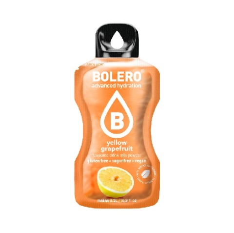Bolero Instant Drink Sticks Yellow Grapefruit 3g Bolero Instant Drink Sticks Yellow Grapefruit 3g
