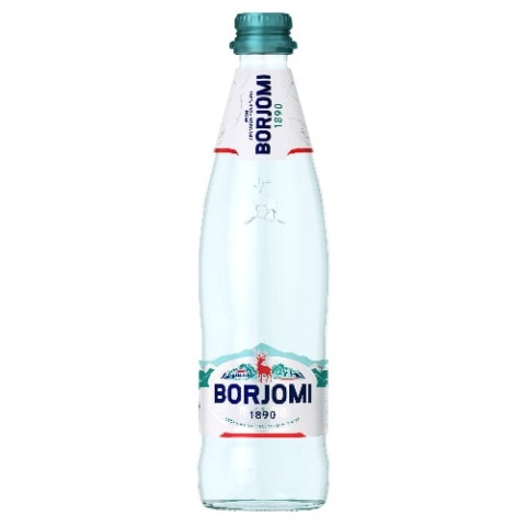 Borjomi Naturalna Woda Mineralna Gazowana 500 ml Borjomi Naturalna Woda Mineralna Gazowana 500 ml