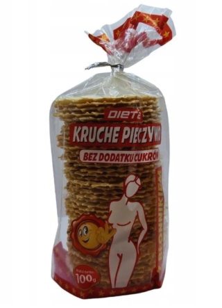 DIETA Kruche pieczywo z błonnikiem 100gr
