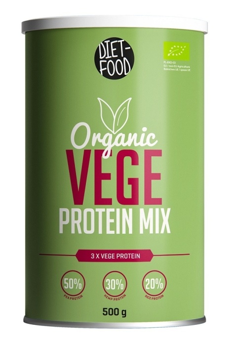 Diet Food Bio Vege Protein Mix białko 500 g Diet Food Bio Vege Protein Mix białko 500 g