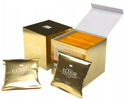 FA Beauty Elixir Caviar Collagen 20x9 g o smak pinacolada FA Beauty Elixir Caviar Collagen 20x9 g o smak pinacolada