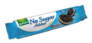 GULLON Ciastka TWINS bez dodatku cukru 147 g