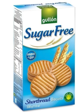 GULLON Ciastka maślane bez cukru 330 g