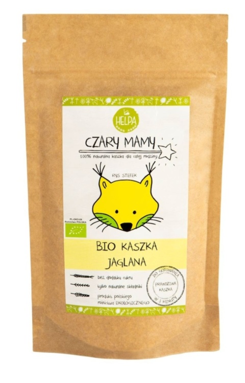 Helpa Kaszka Jaglana Bez Dodatku Cukrów BIO 200 g Helpa Kaszka Jaglana Bez Dodatku Cukrów BIO 200 g