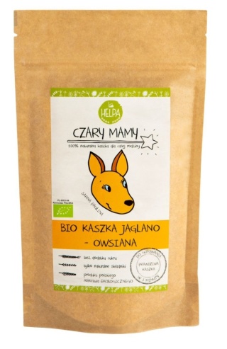 Helpa Kaszka Jaglano - Owsiana Bez Dodatku Cukrów BIO 200 g