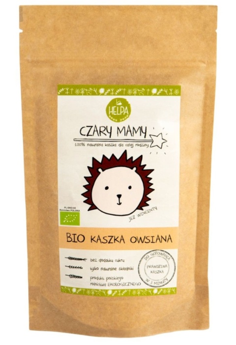 Helpa Kaszka Owsiana Bez Dodatku Cukrów BIO 200 g Helpa Kaszka Owsiana Bez Dodatku Cukrów BIO 200 g
