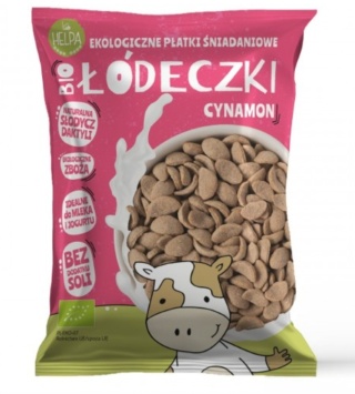 Helpa Łódeczki Jaglano - Owsiane Z Cynamonem Bez Dodatku Cukrów BIO 260 g