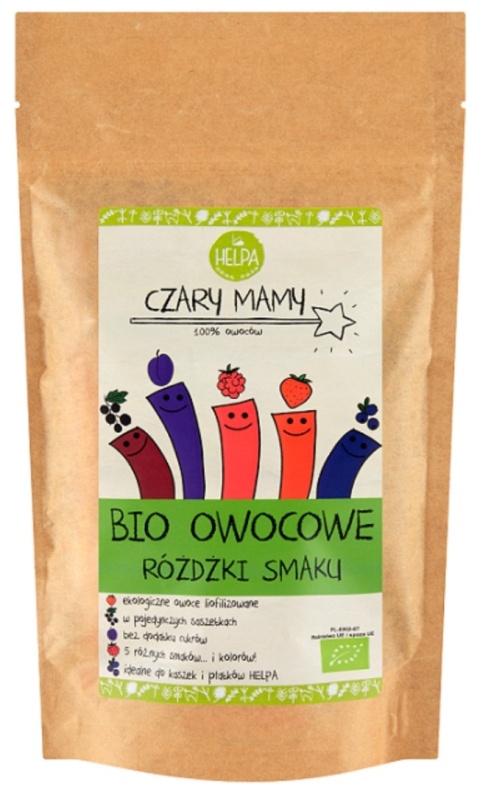 Helpa Różdżki Smaku Owocowe Liofilizowane Owoce BIO (10x2 g) 20 g Helpa Różdżki Smaku Owocowe Liofilizowane Owoce BIO (10x2 g) 20 g