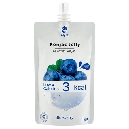 Jelly.B Galaretka Jelly Konjac jagoda 150 ml Jelly.B Galaretka Jelly Konjac jagoda 150 ml