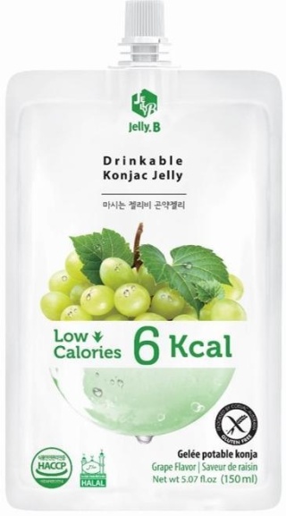 Jelly.B Galaretka Jelly Konjac winogrono 150 ml