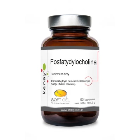 Kenay Fosfatydylocholina 60 kapsułek Kenay Fosfatydylocholina 60 kapsułek
