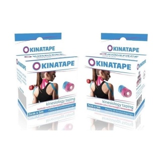 Kinatape Kinesio Taping (5m x 5cm) kolor beżowy