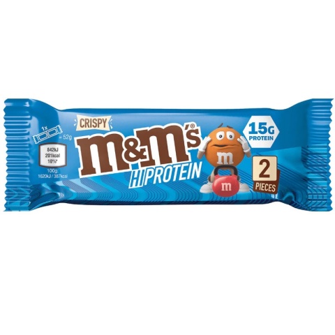 Mars Protein M&M Protein Bar Baton Proteinowy Crispy 51g Mars Protein M&M Protein Bar Baton Proteinowy Crispy 51g