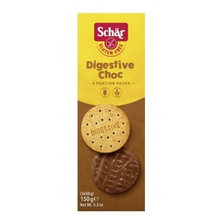 Schar Ciastka czekoladowe Digestive Choc 3x50 g 150 g