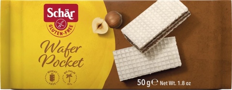 Schar Wafle orzechowe Wafer Pocket 50g