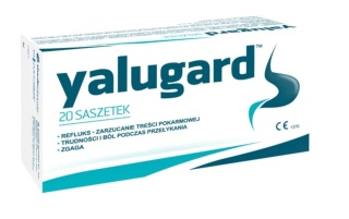 Yalugard Syrop na refluks zgagę 20 saszetek