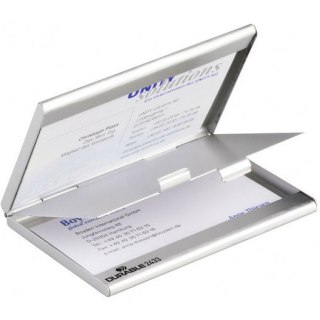 ETUI NA WIZYTÓWKI DURABLE ALUMINIOWE SREBRNE Durable