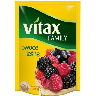 HERBATA VITAX FAMILY OWOCE LEŚNE (24) Vitax