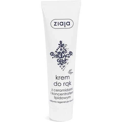 Krem do rąk Ziaja 100ml z ceramidami i koncetratem lipidowym ZIAJA Krem do rąk Ziaja 100ml z ceramidami i koncetratem lipidowym ZIAJA