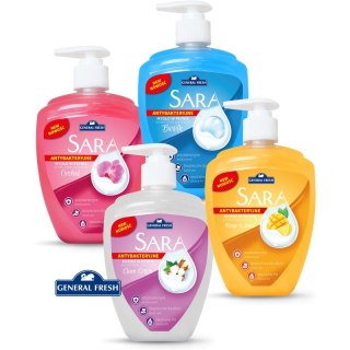 Mydło w płynie Sara 500ml delikatna bawełna Sara
