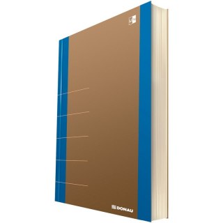 Notatnik Donau Life 165x230mm 80k kratka niebieski Donau